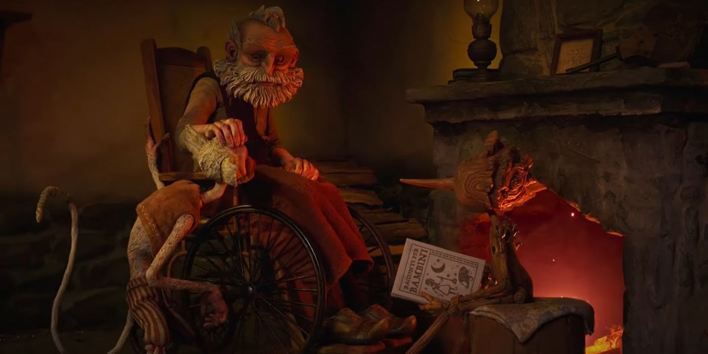 Представление Деревянного Спрайта и 9 других самых тревожных моментов в «Пиноккио» Гильермо Дель Торо