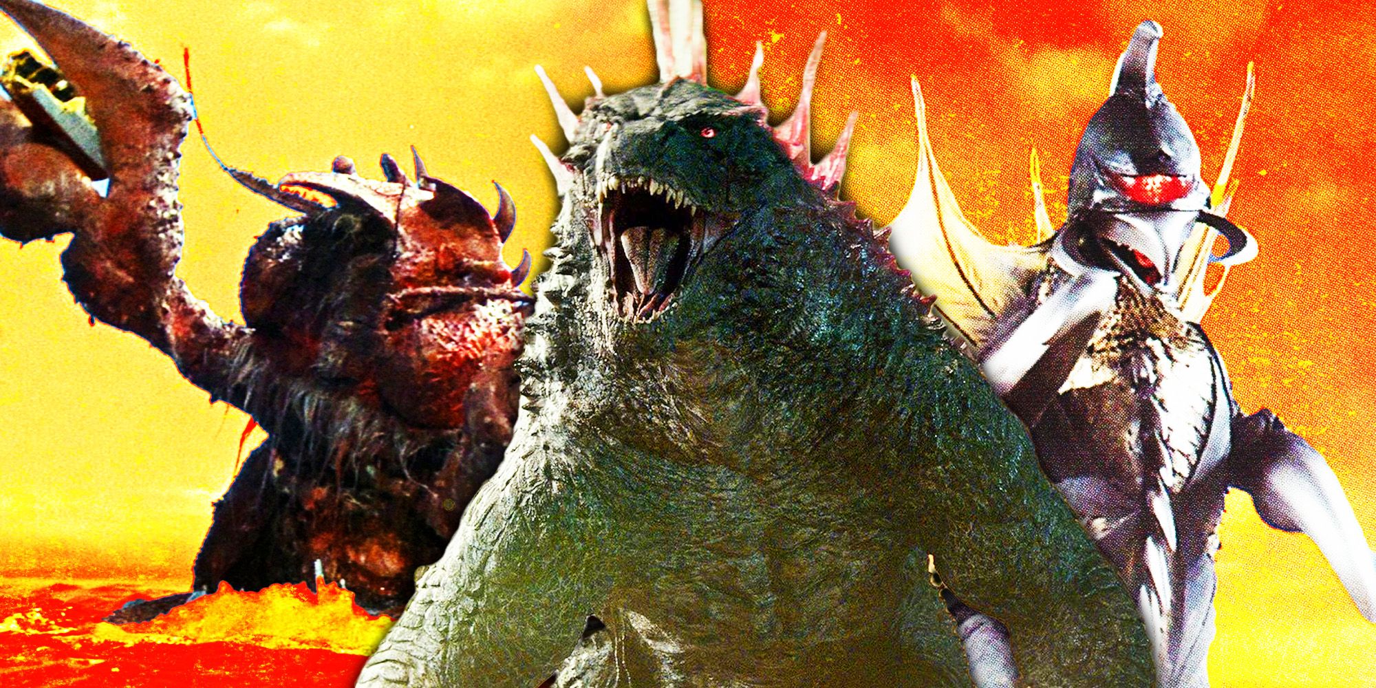 Godzilla from Godzilla X Kong and Gigan and Ebirah