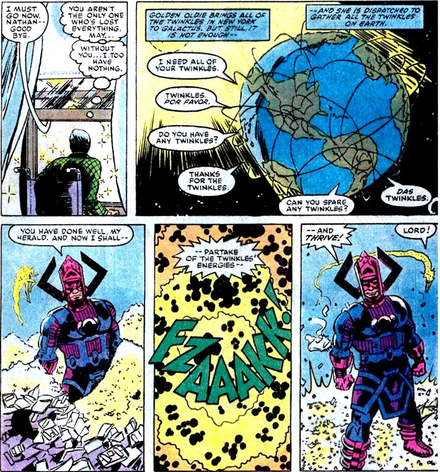 Golden Oldie brings Galactus all the twinkles