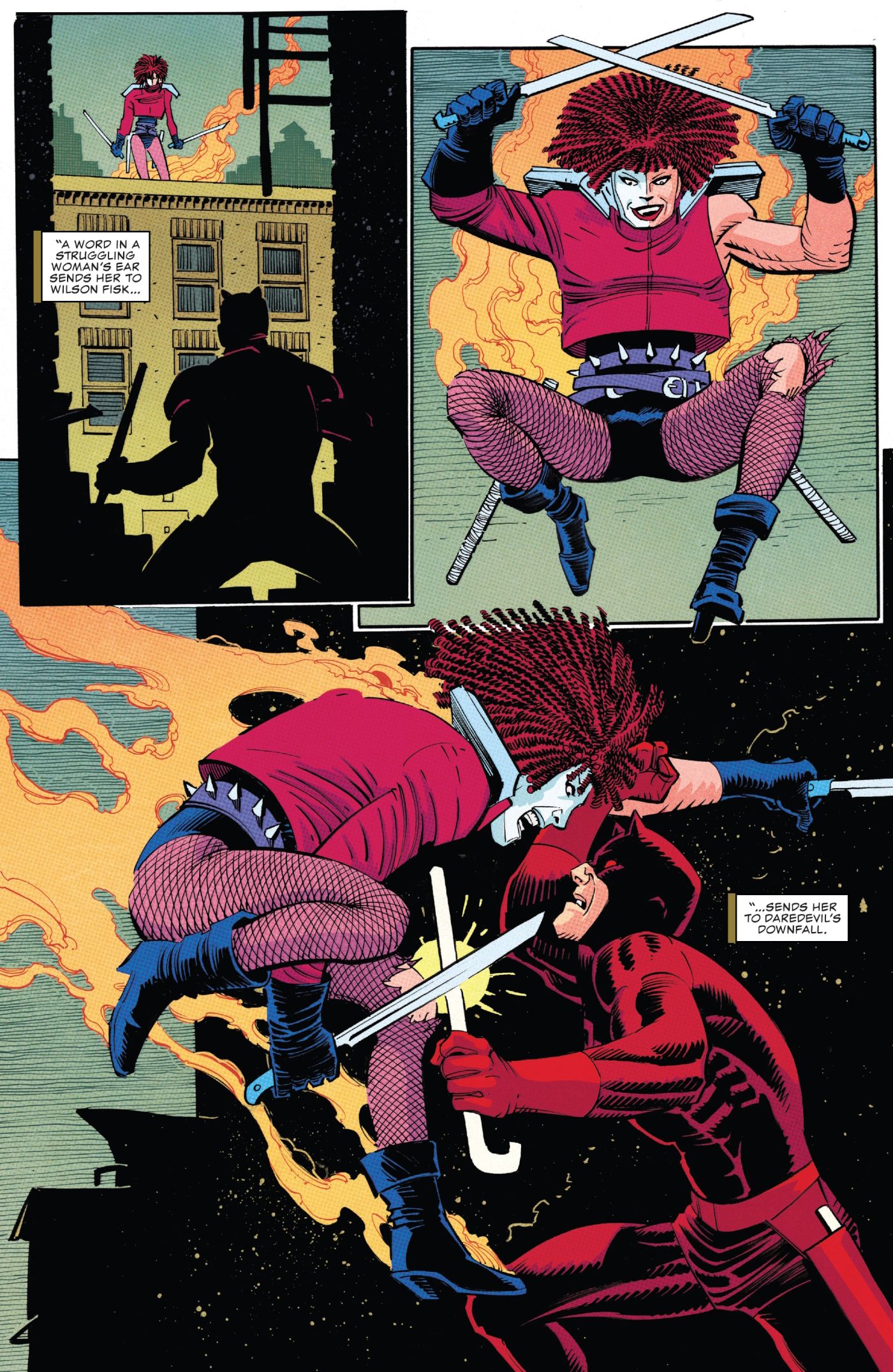 Goldy Put Typhoid Mary Into Contact With Wilson Fisk