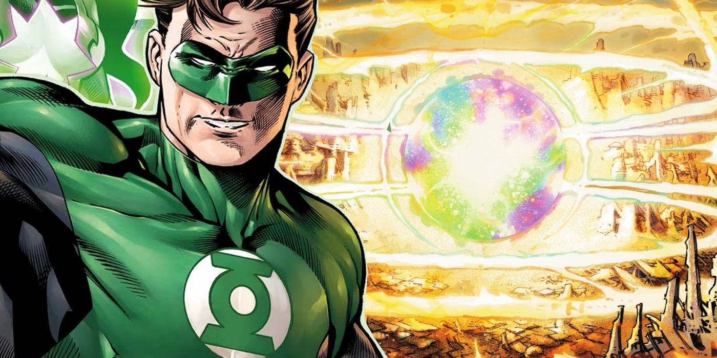Green Lantern and the Source Lantern Featured DC