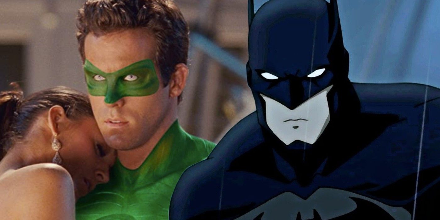 Green Lantern in his self-titled movie and Batman from Assault on Arkham