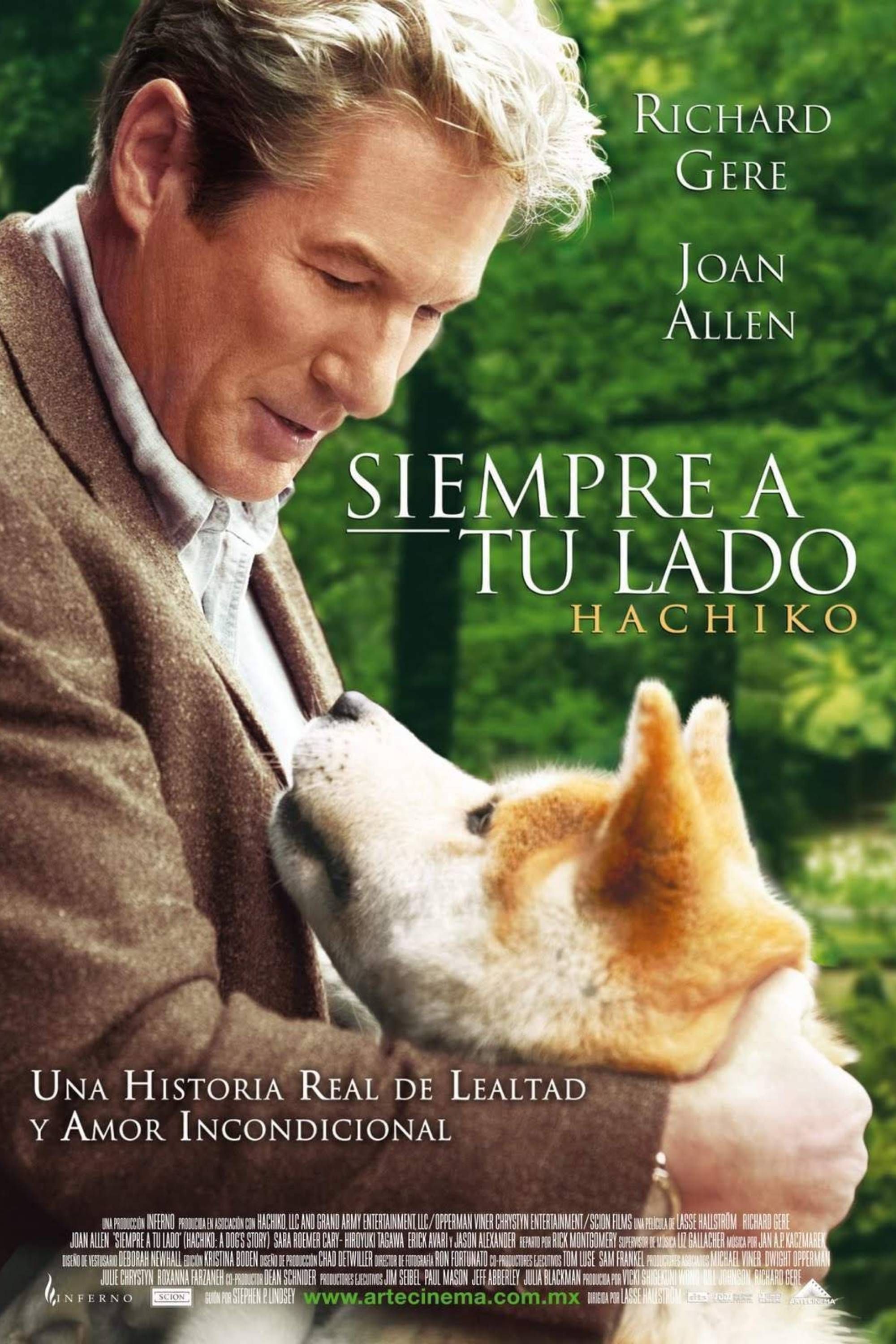 Hachi_ A Dog's Tale (2009) - Poster