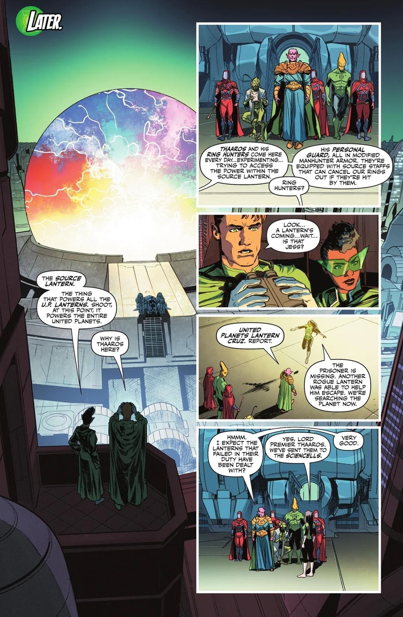 Green Lantern Faces the Sublime “Source Lantern,” DC’s Most Powerful Lantern Battery Ever