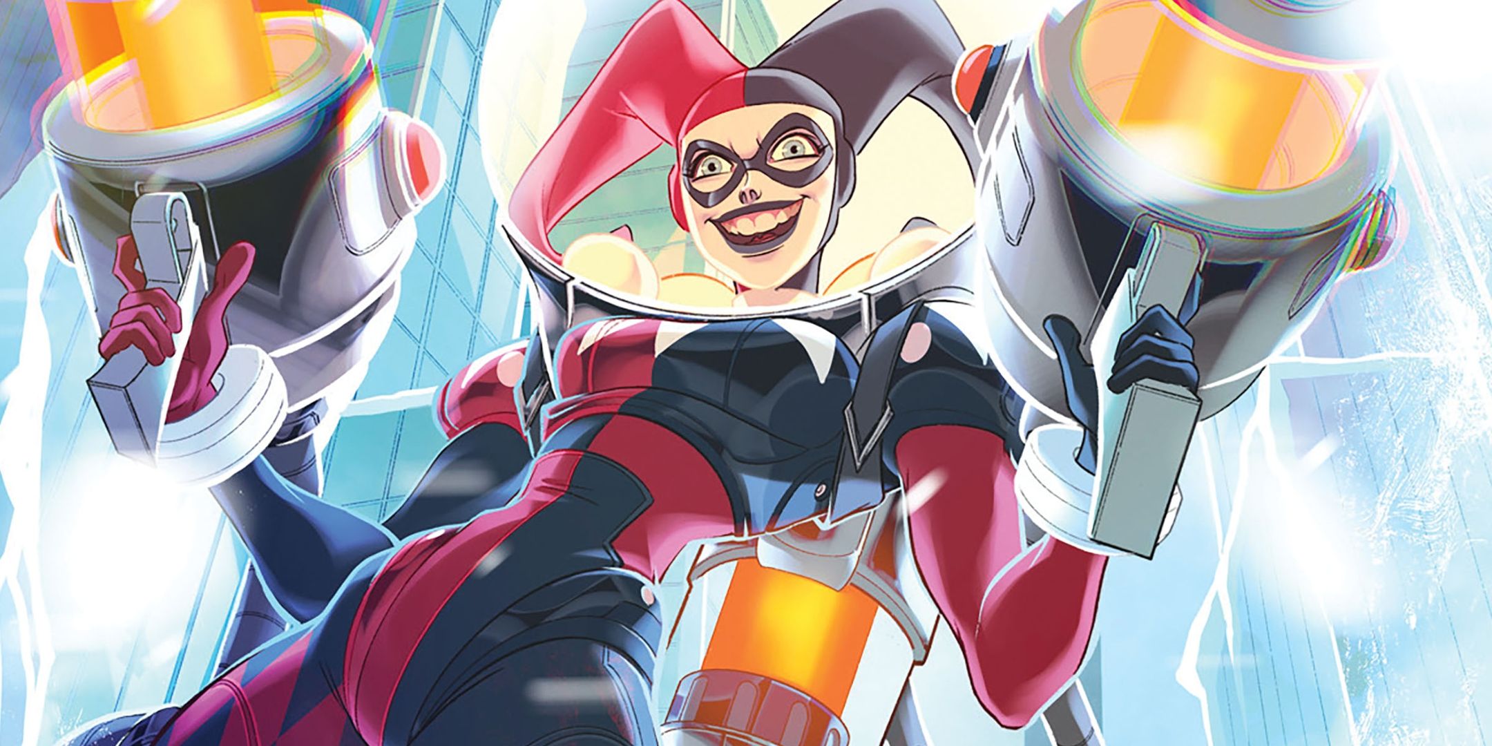 Harley Quinn and Flamethrower Costume DC