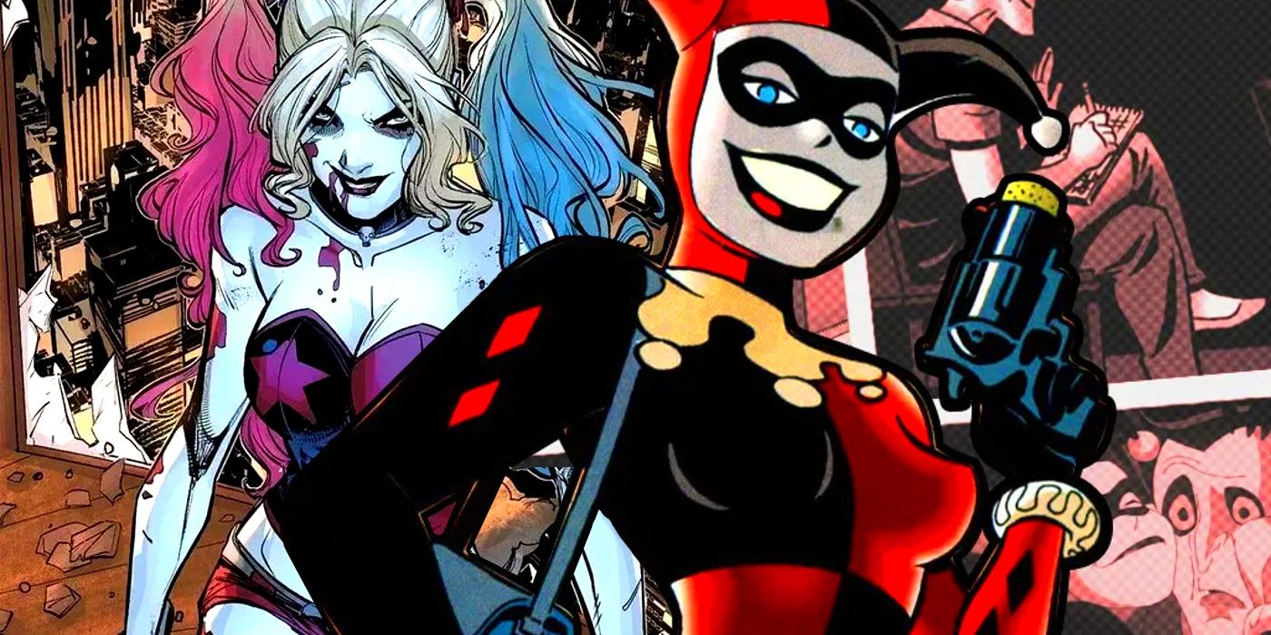 harley quinn different costumes
