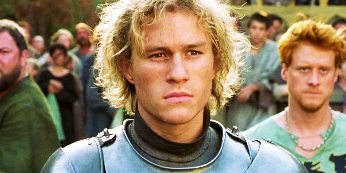 Heath Ledger as William in A Knight's Tale