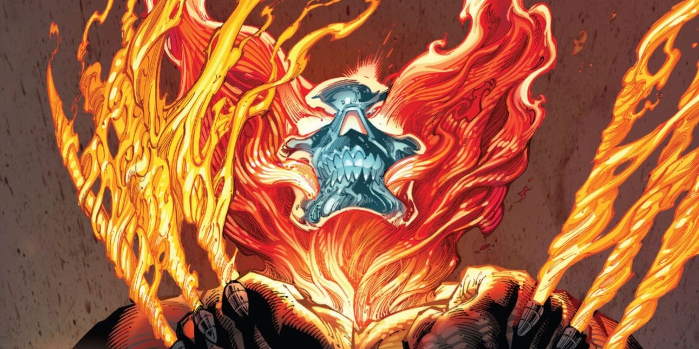 Wolverine as the Ghost Rider: Hellverine.