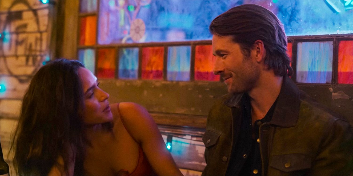 Glen Powell & Adria Arjona On Hit Man's Countless Characters And Plot Twists