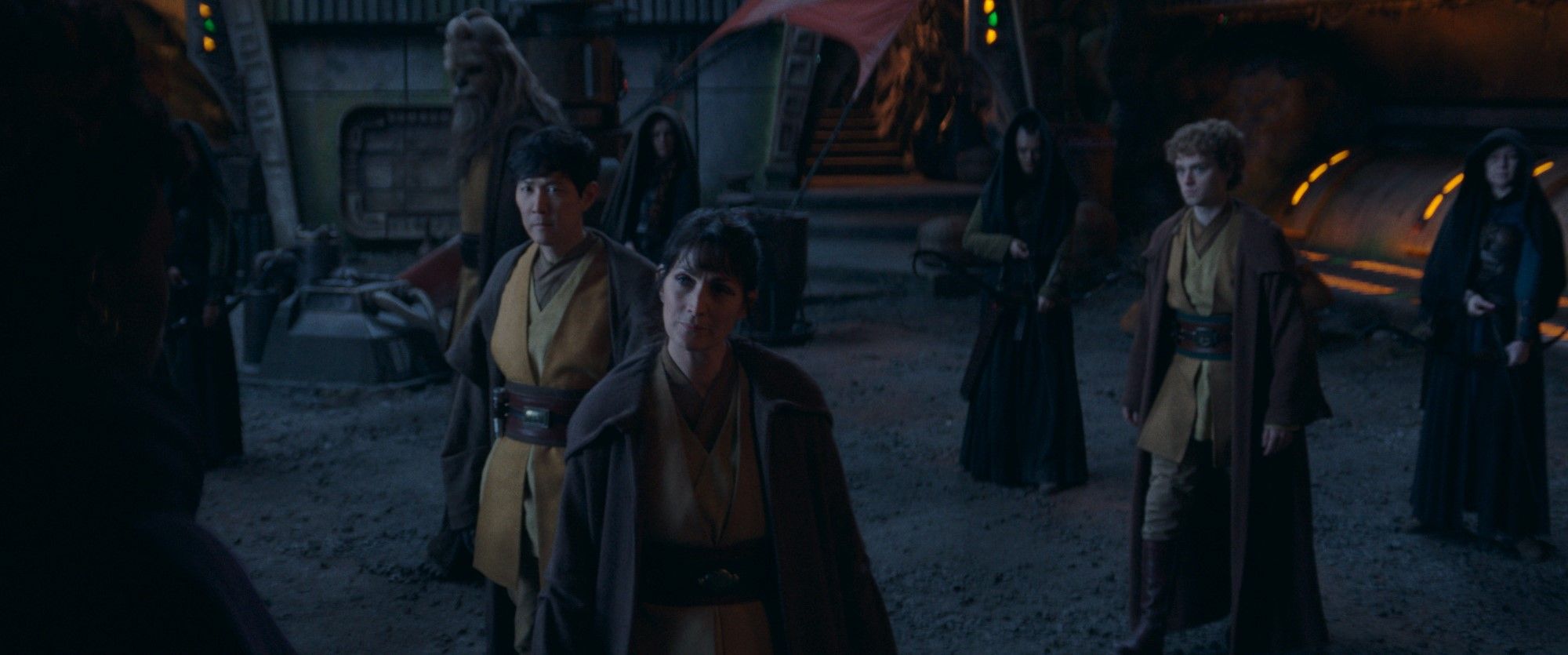 Jedi Kelnacca, Sol e Indara ficam juntos e parecem mais jovens com cortes de cabelo diferentes em Star Wars: The Acolyte