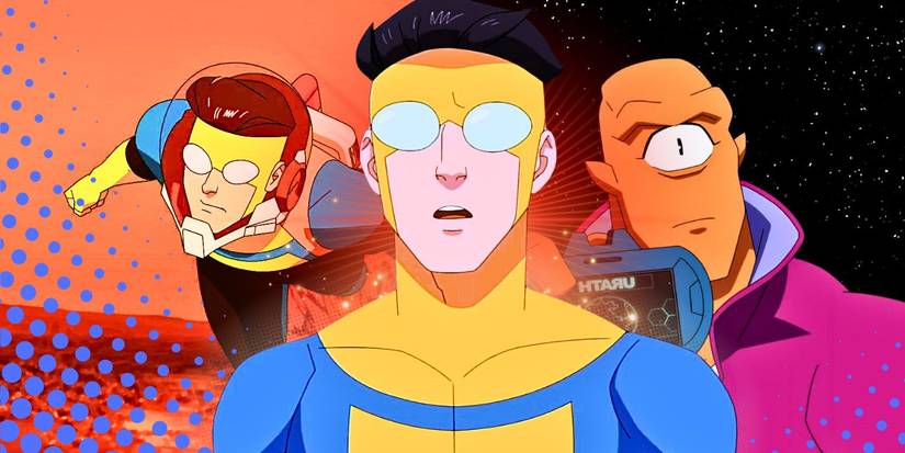 Custom image of Mark Grayson and Allen the Alien in Invincible season 2