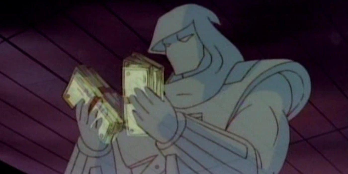 iron man the animated series, Ghost counting money