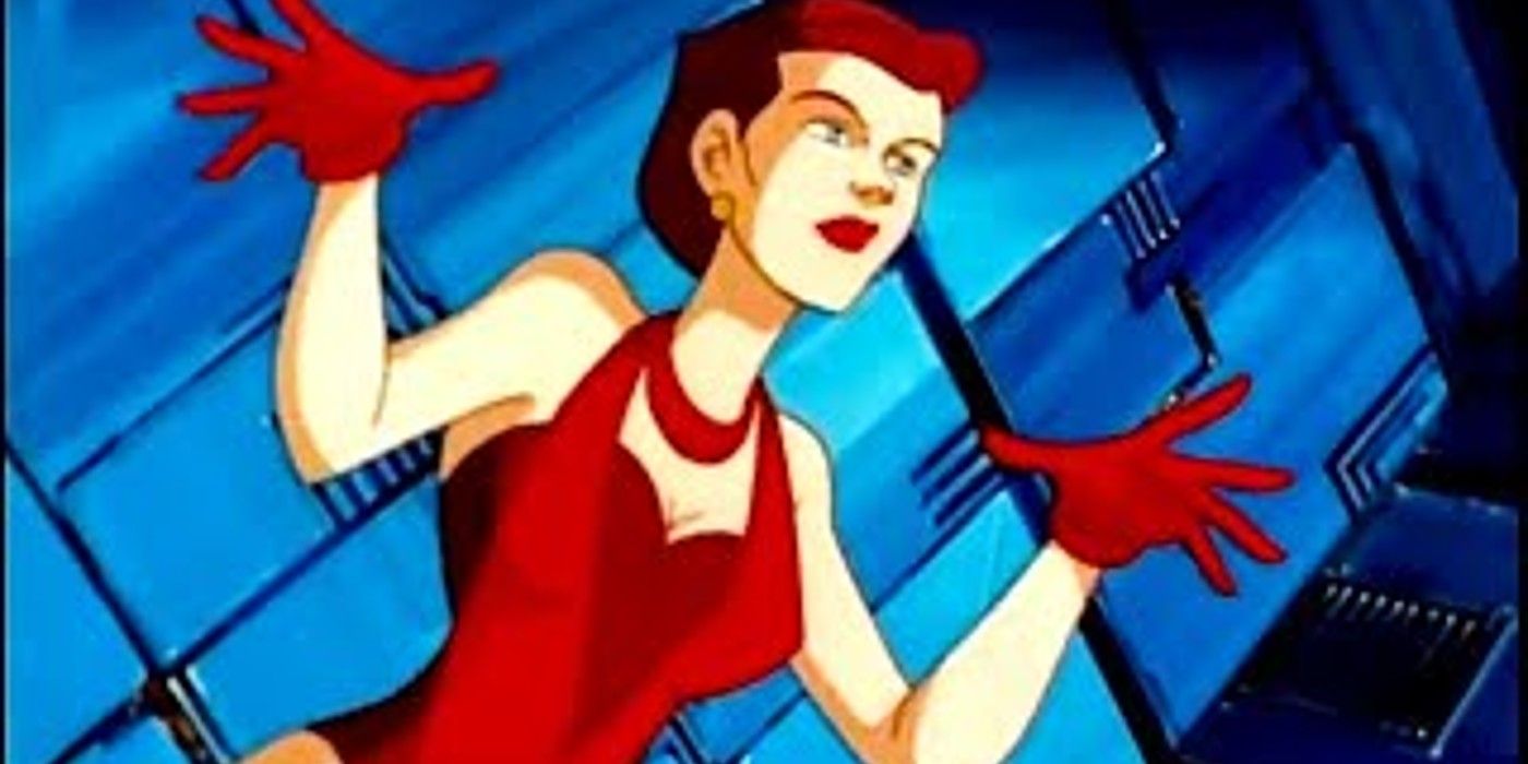 iron man the animated series, Scarlet Witch holding up her hands