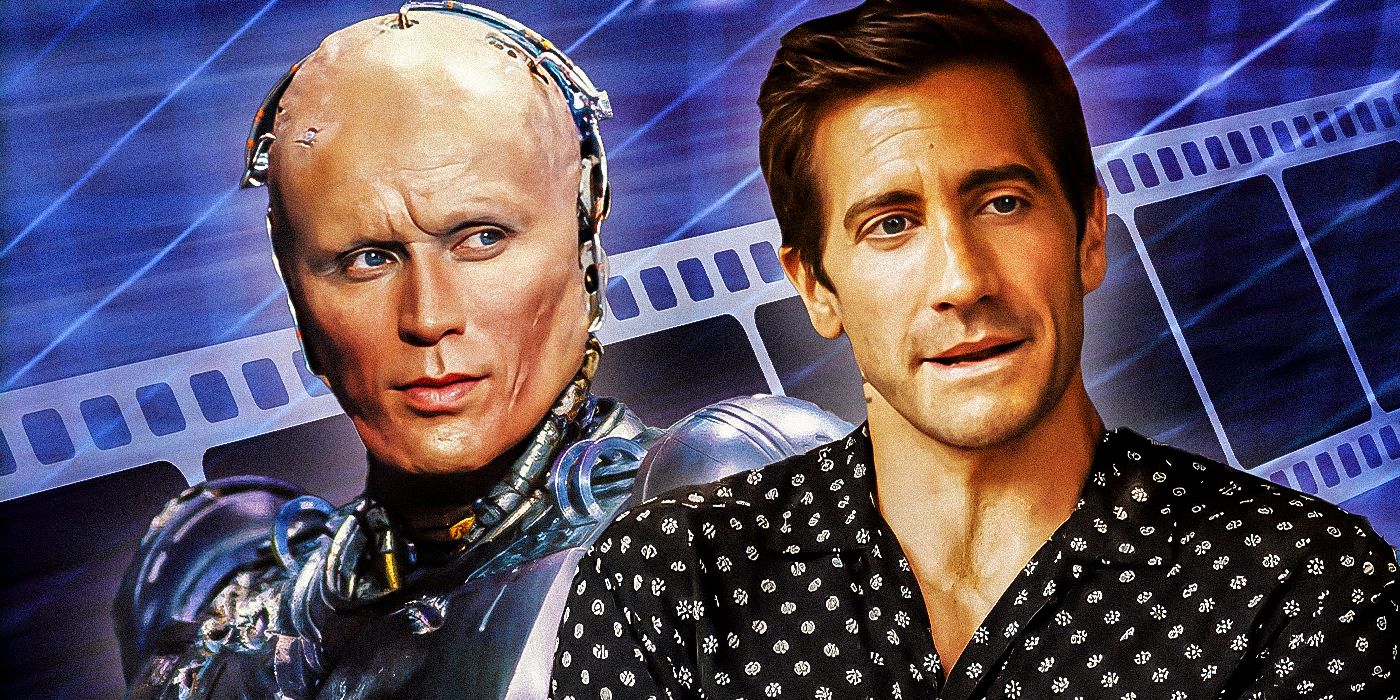 (Jake Gyllenhaal as Dalton) from Road House  and (Peter Weller as Alex Murphy  RoboCop) from Robocop