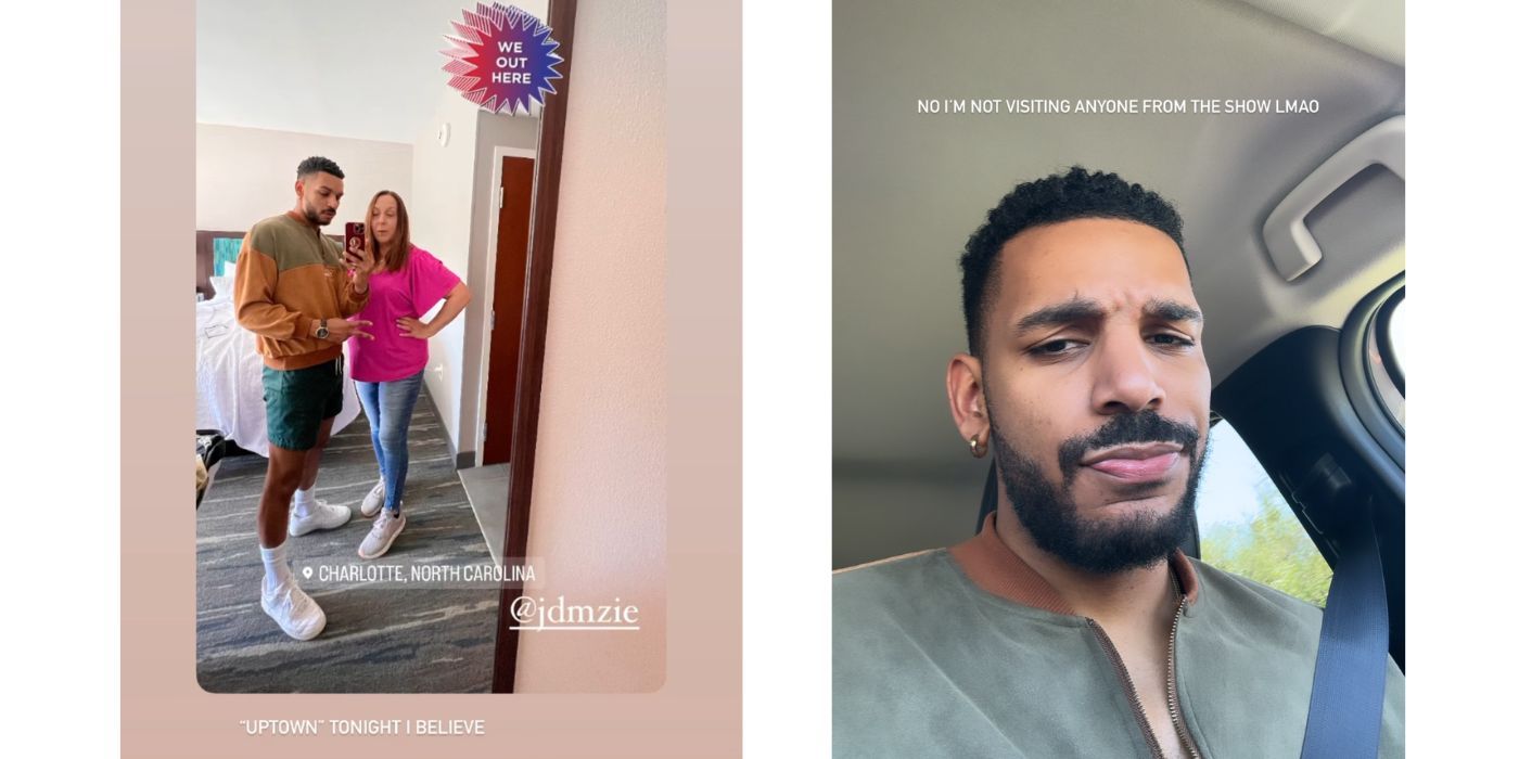 Jamal In 90 Day Fiance in his Instagram Stories