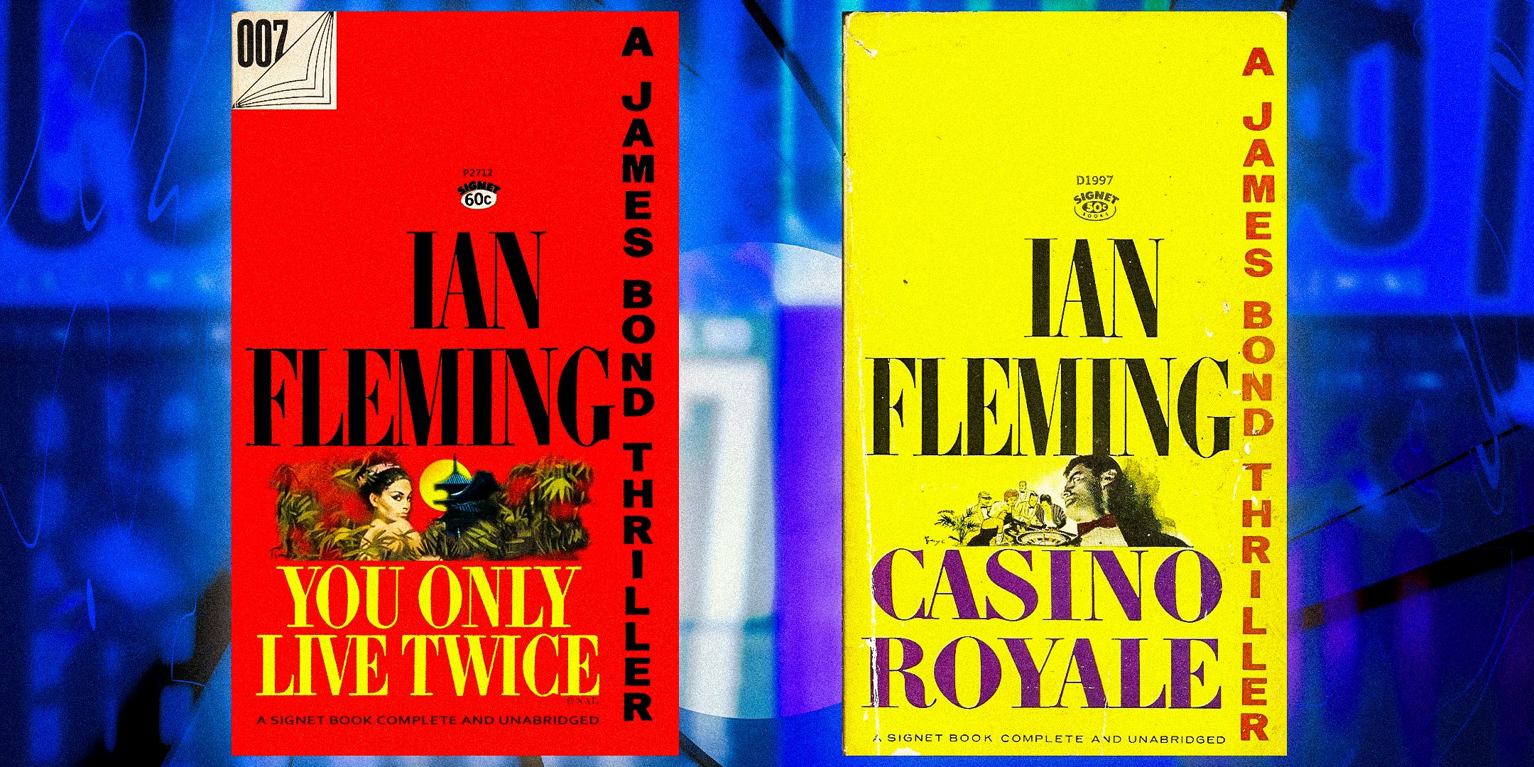 Custom image of James Bond book covers