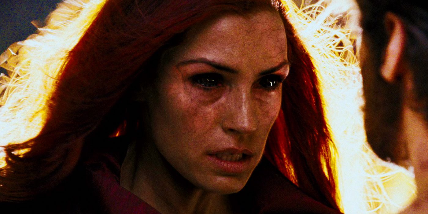 Jean Grey pedindo a Logan para matá-la em X-Men: O Confronto Final