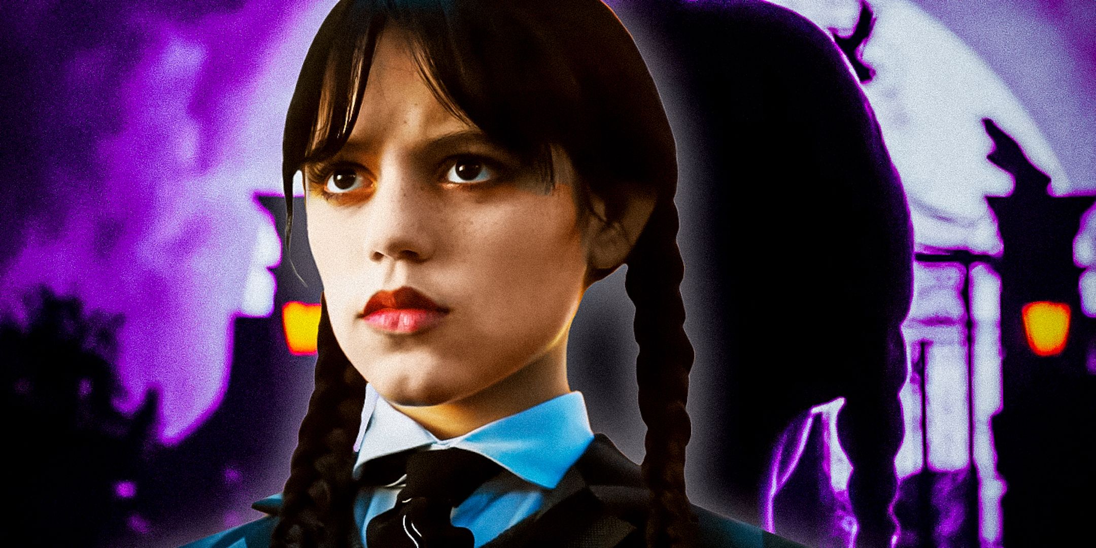 Jenna Ortega como miércoles Addams