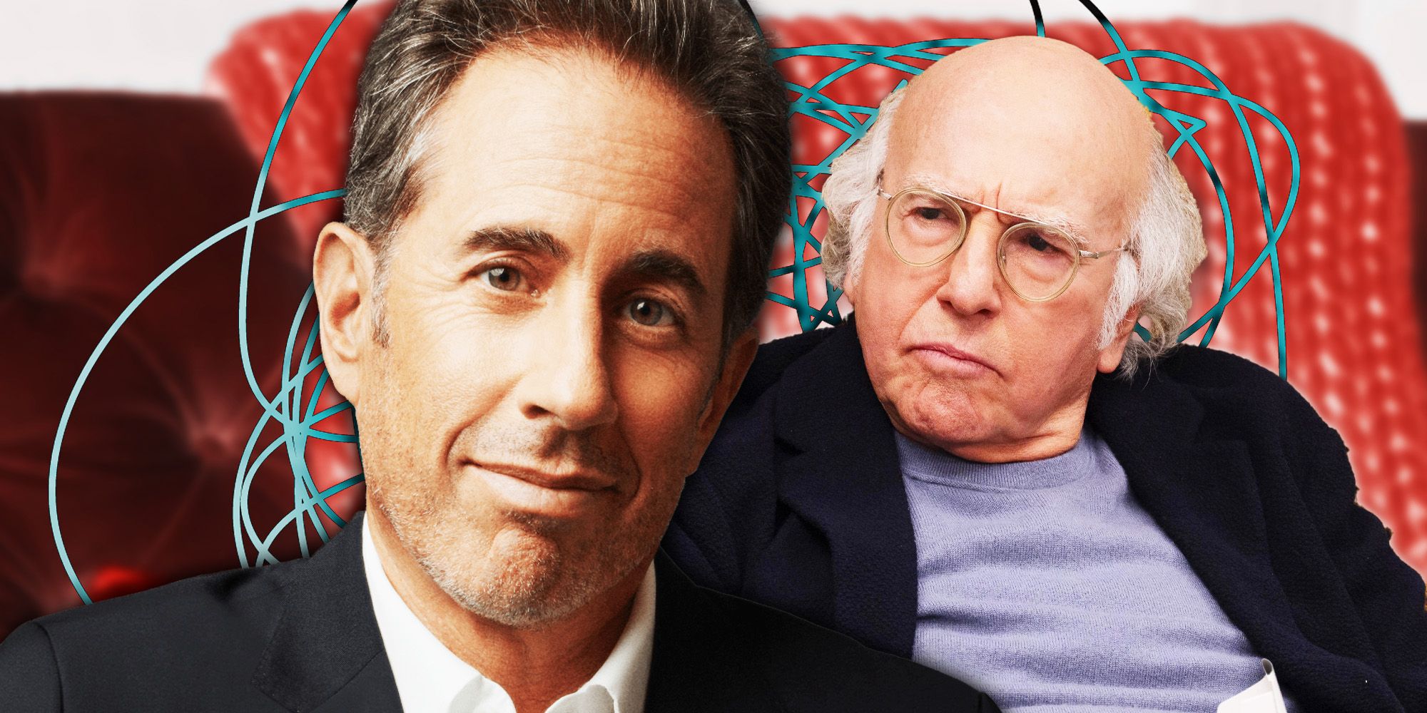 Jerry Seinfeld and Larry David from Curb Your Enthusiasm