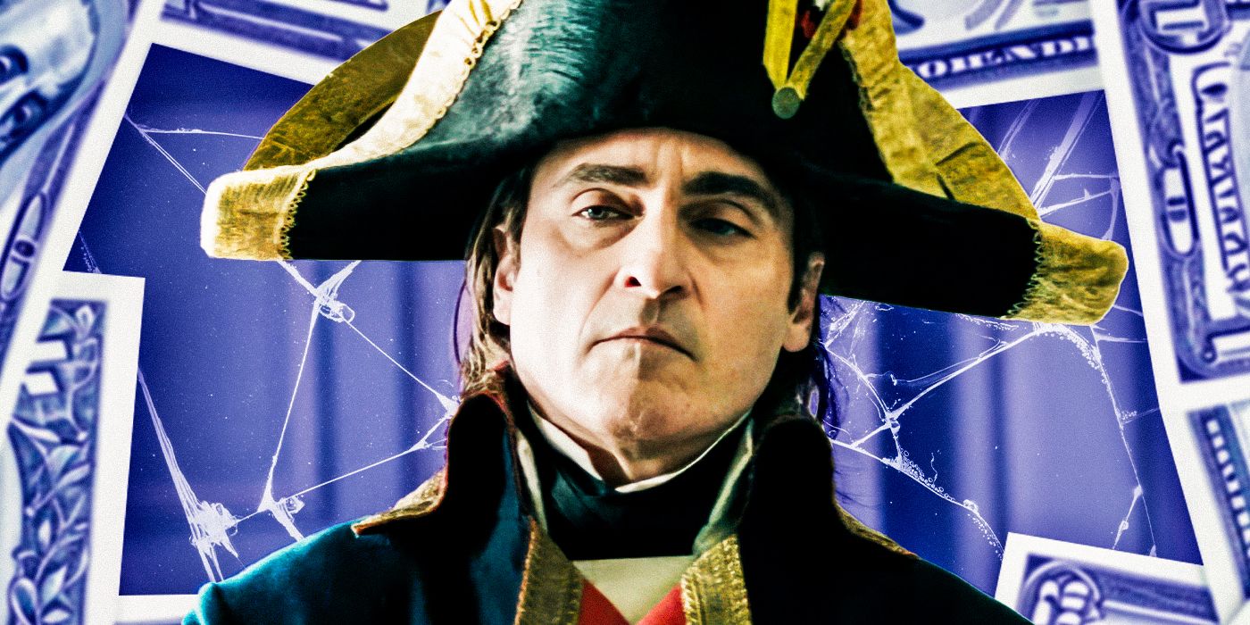 Joaquin Phoenix como Napoleão Bonaparte de Napoleão