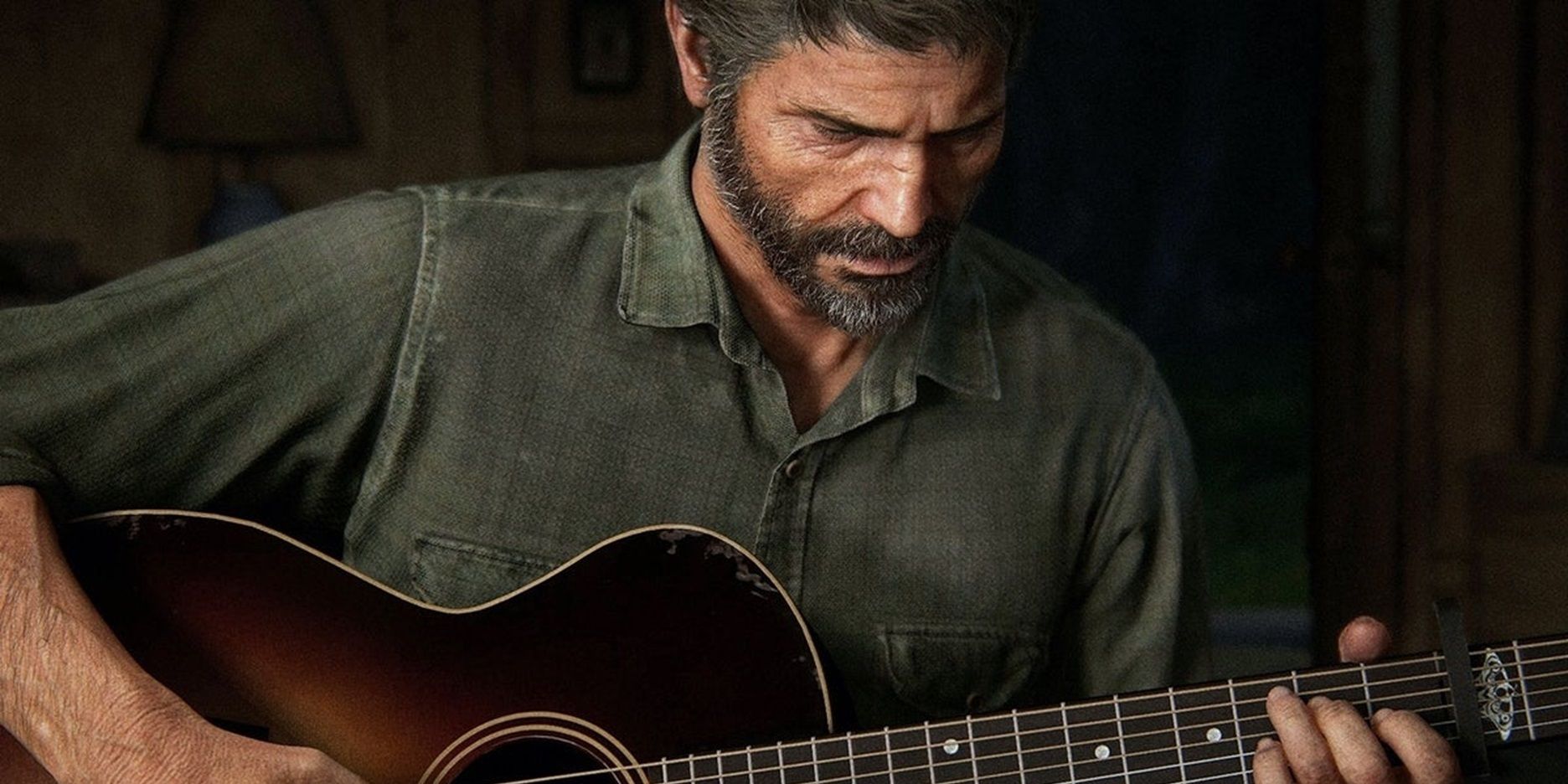 Joel toca guitarra em The Last of Us Part II