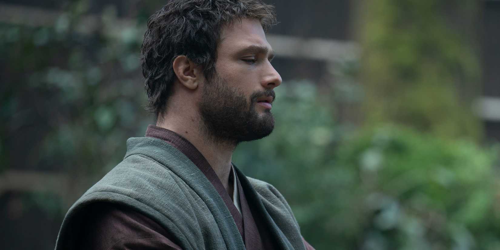 John Blackthorne with his eyes closed in Shogun episode 10