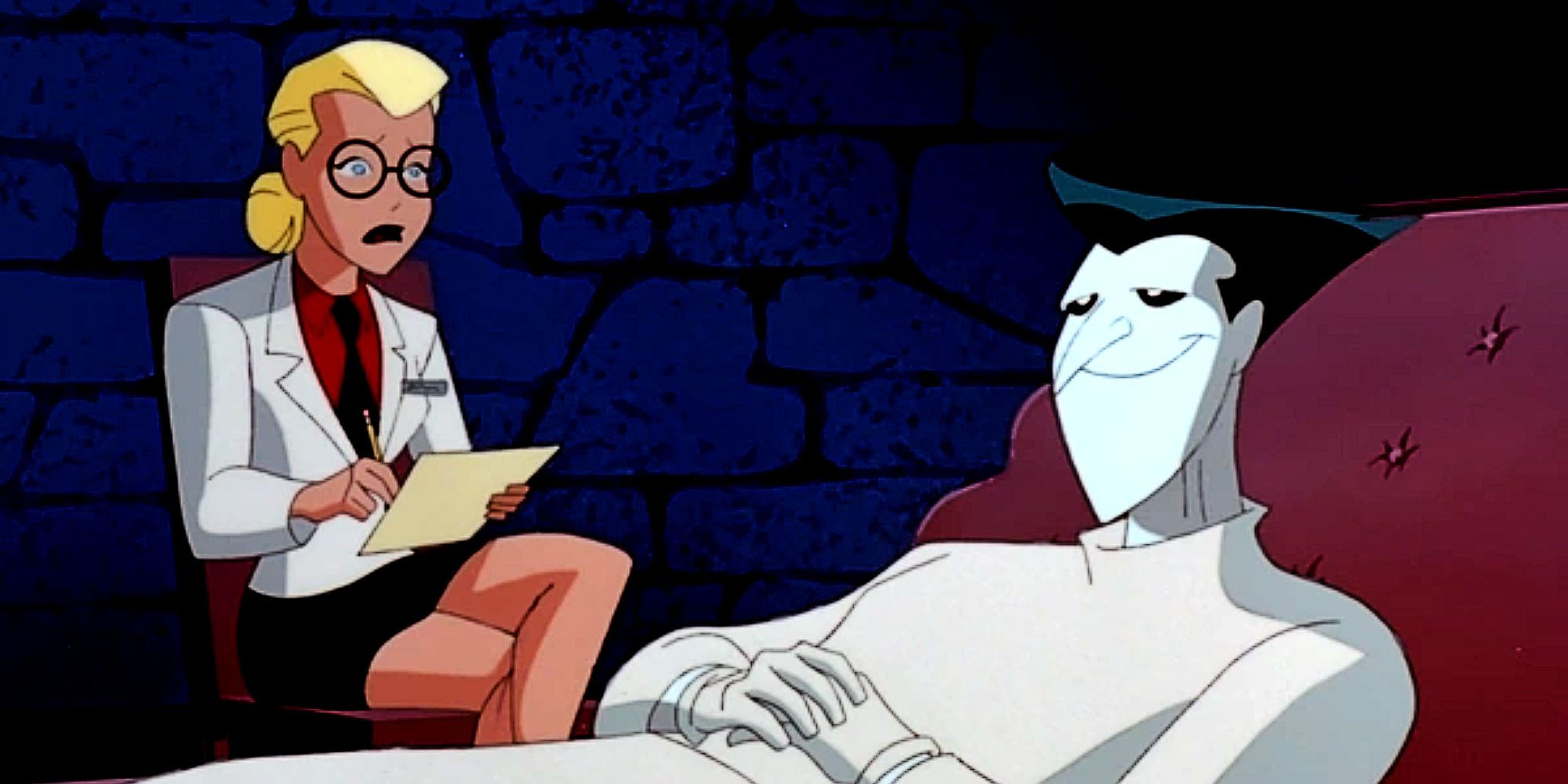 Joker Opens Up to Harley Quinn in Batman The Animated Series