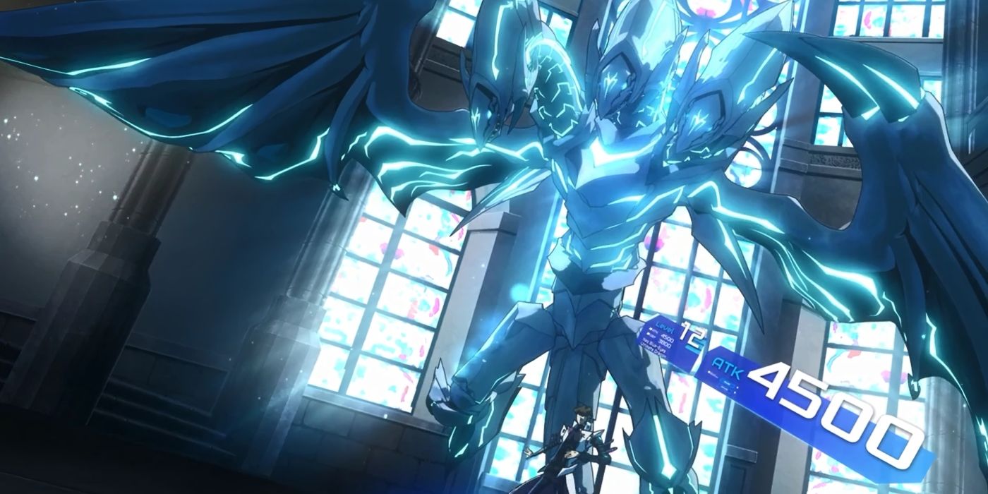 Kaiba and his Neo Blue-Eyes Ultimate Dragon