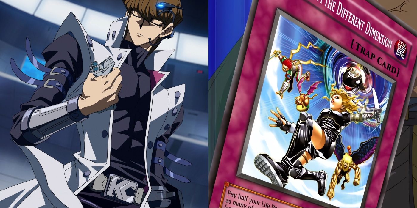 Kaiba standing besides Return from the different dimension