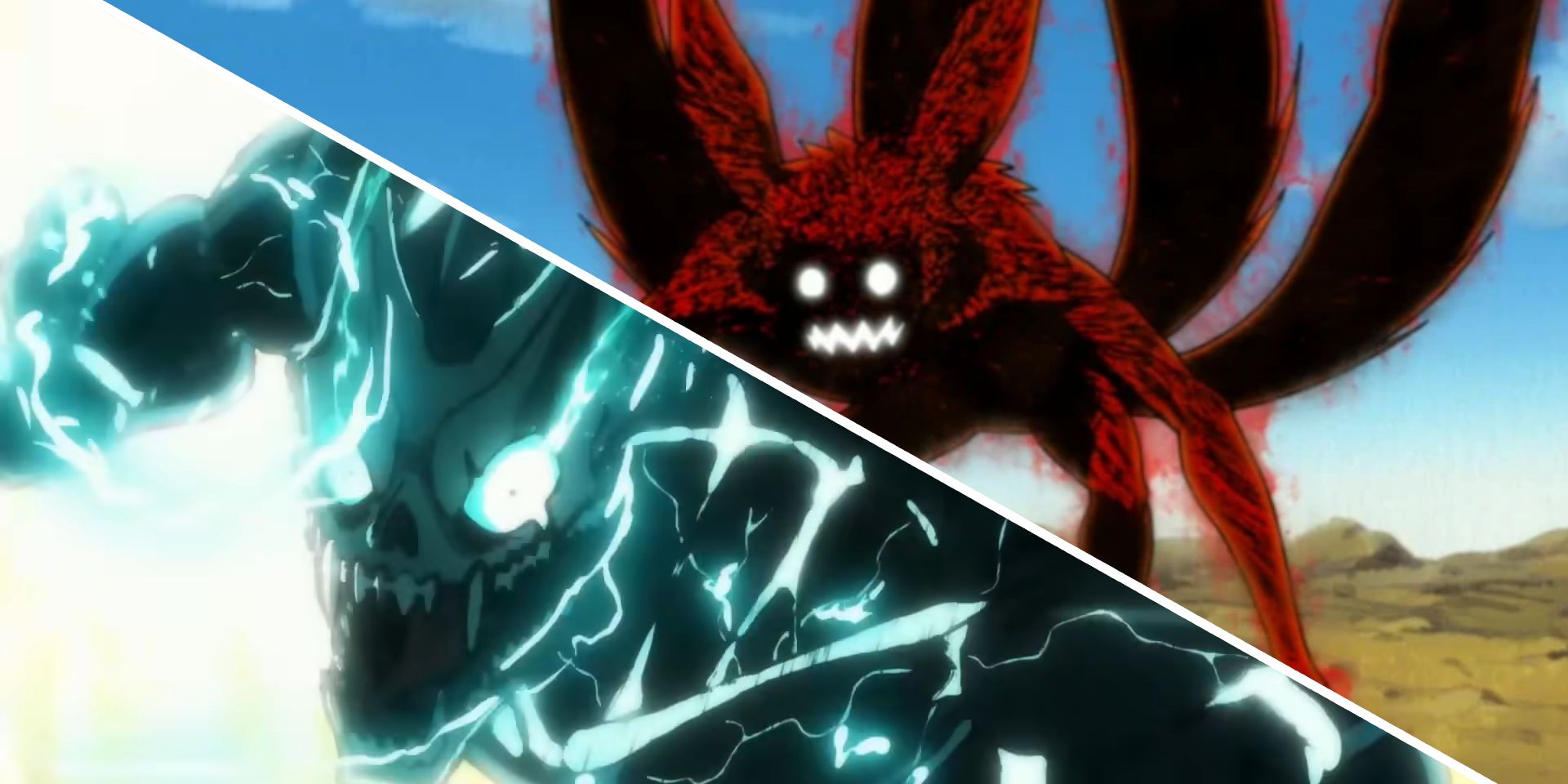 Kaiju No 8 Naruto Monster Anime