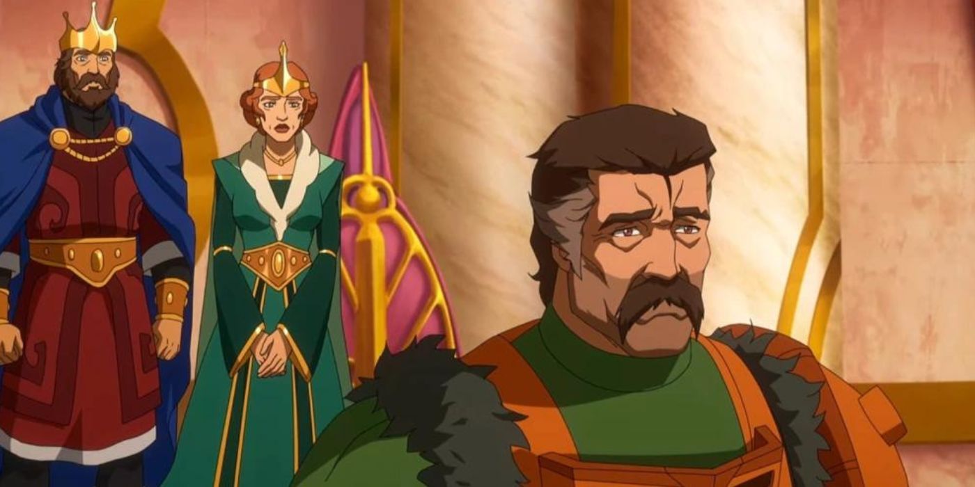 King Randor looks on sadly in MOTU