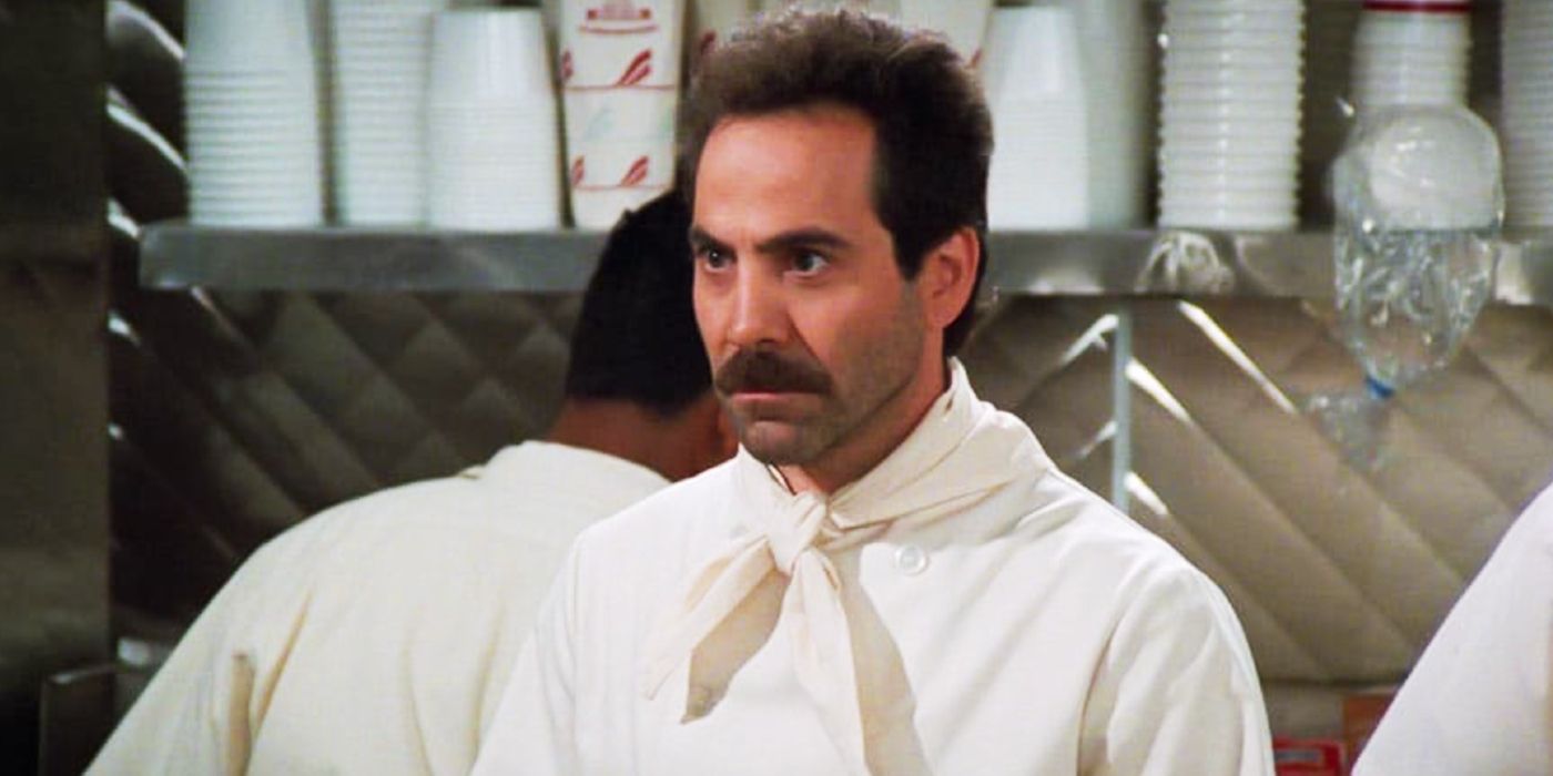 Larry Thomas as the Soup Nazi in Seinfeld