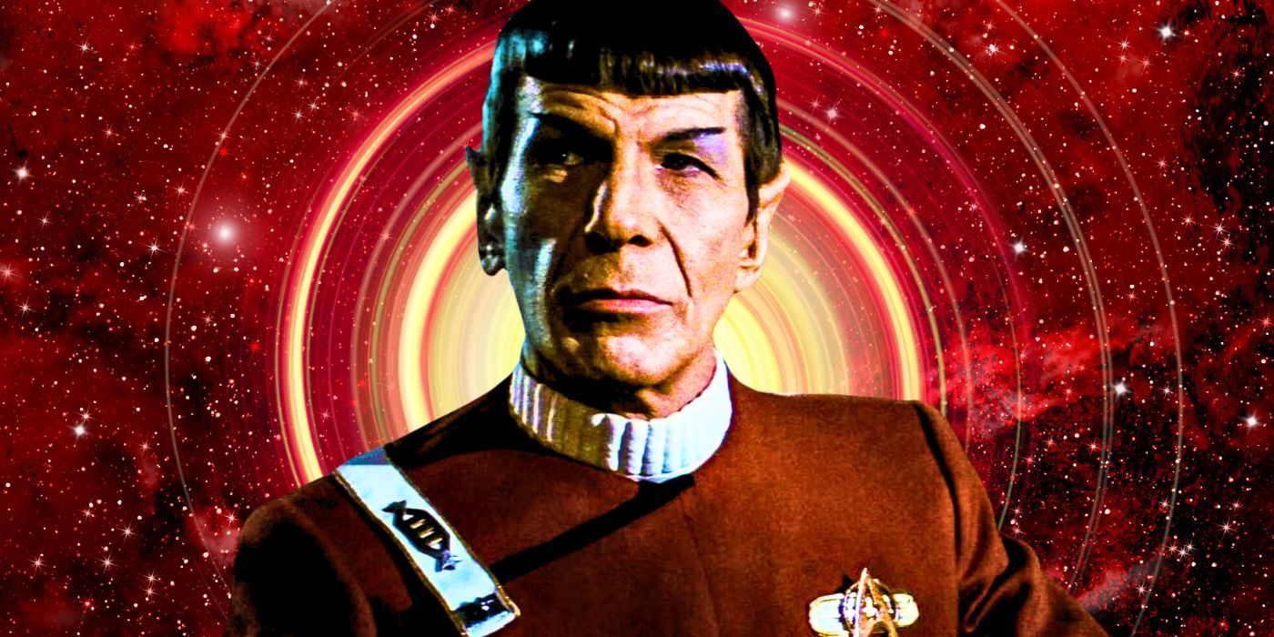 Leonard Nimoy as Spock in Star Trek II The Wrath of Khan