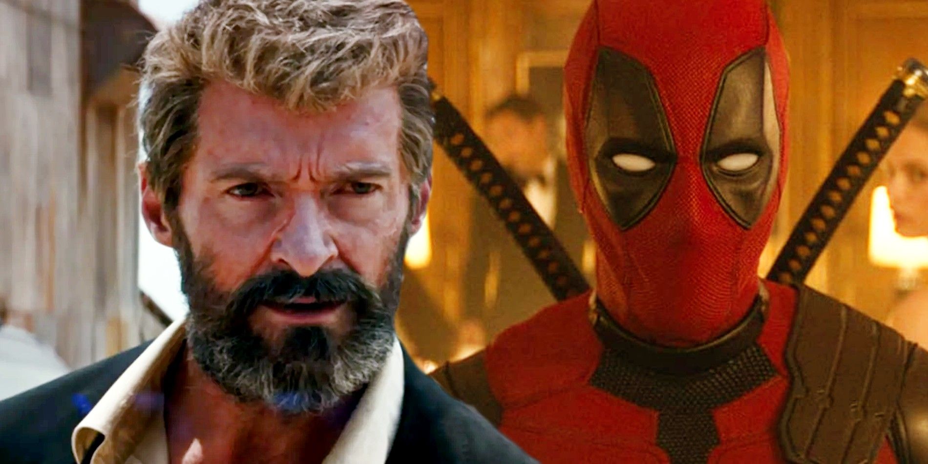 Wolverine in Logan and Deadpool in Deadpool & Wolverine