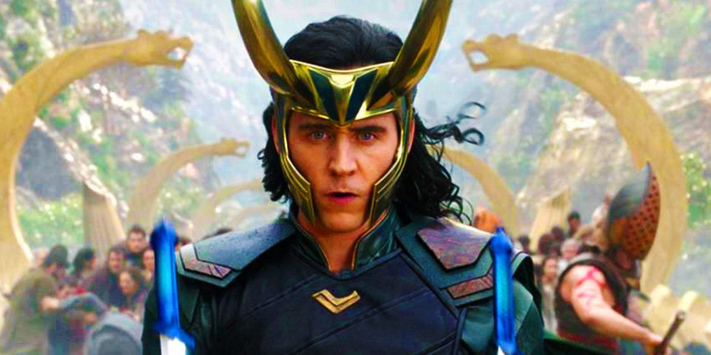Loki fighting to protect Asgard in Thor Ragnarok