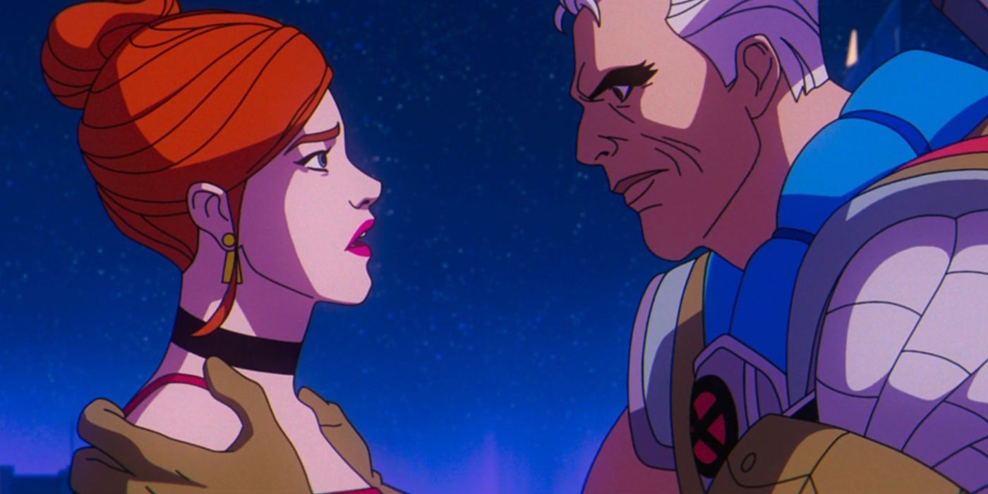 Madelyne and Cable in X-Men '97 Episode 5