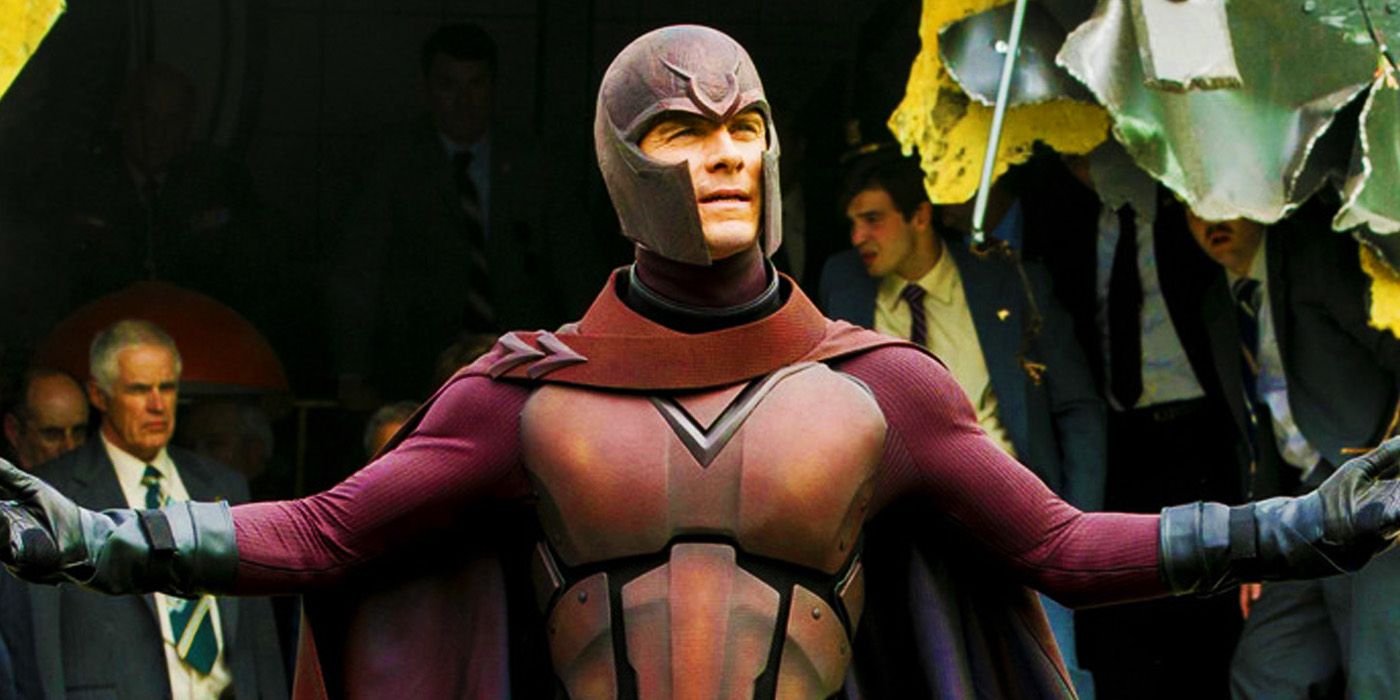 Magneto fantasiado em X-Men: Dias de um Futuro Esquecido