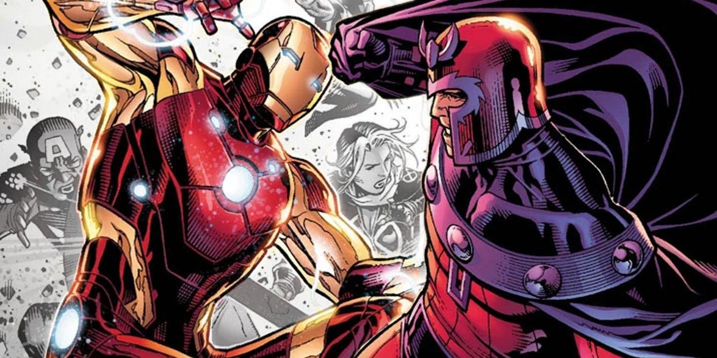 Magneto vs Iron Man AvX
