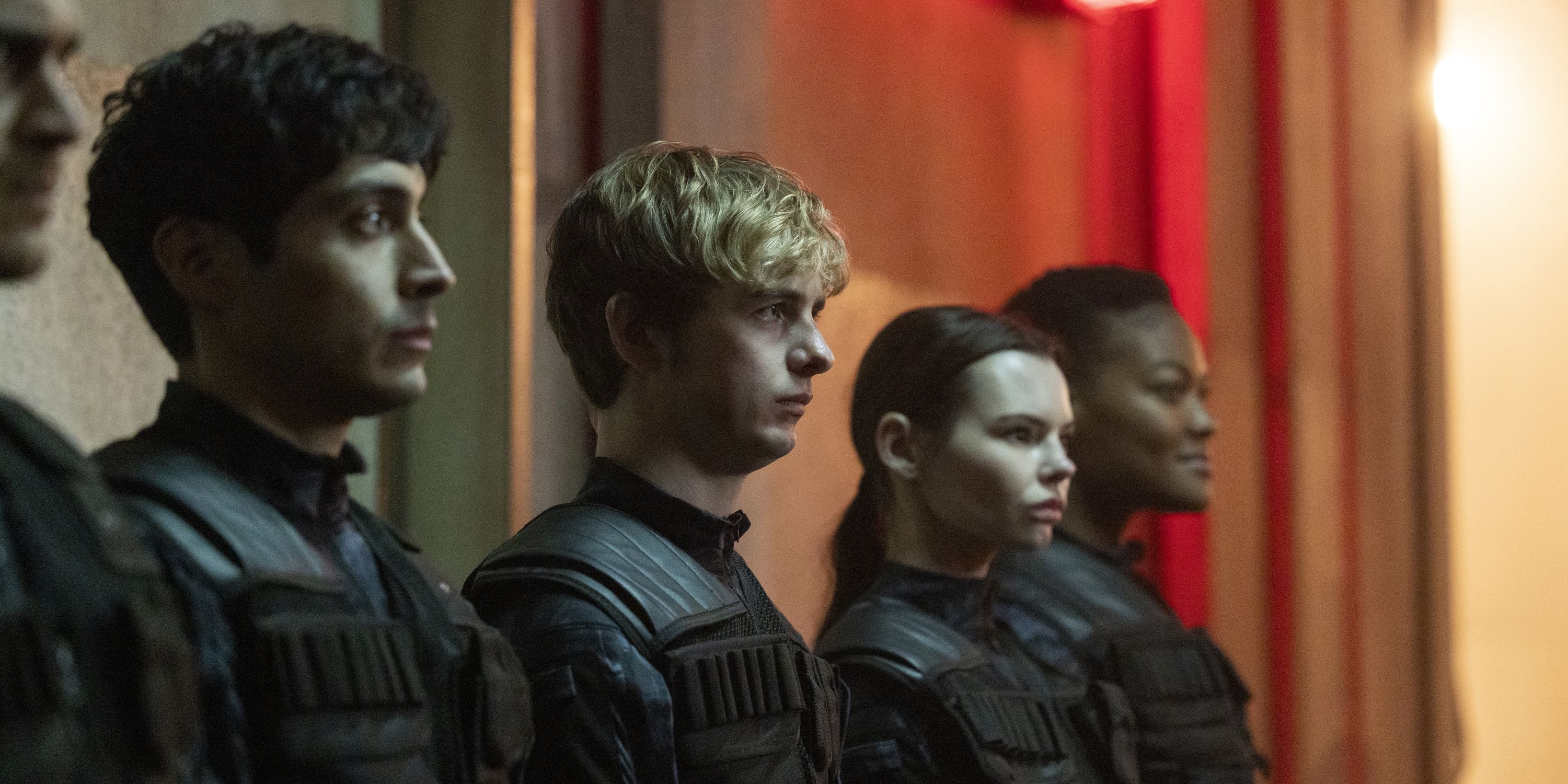 Alex Rider Stars Otto Farrant, Brenock O&rsquo;Connor & Vicky McClure Look