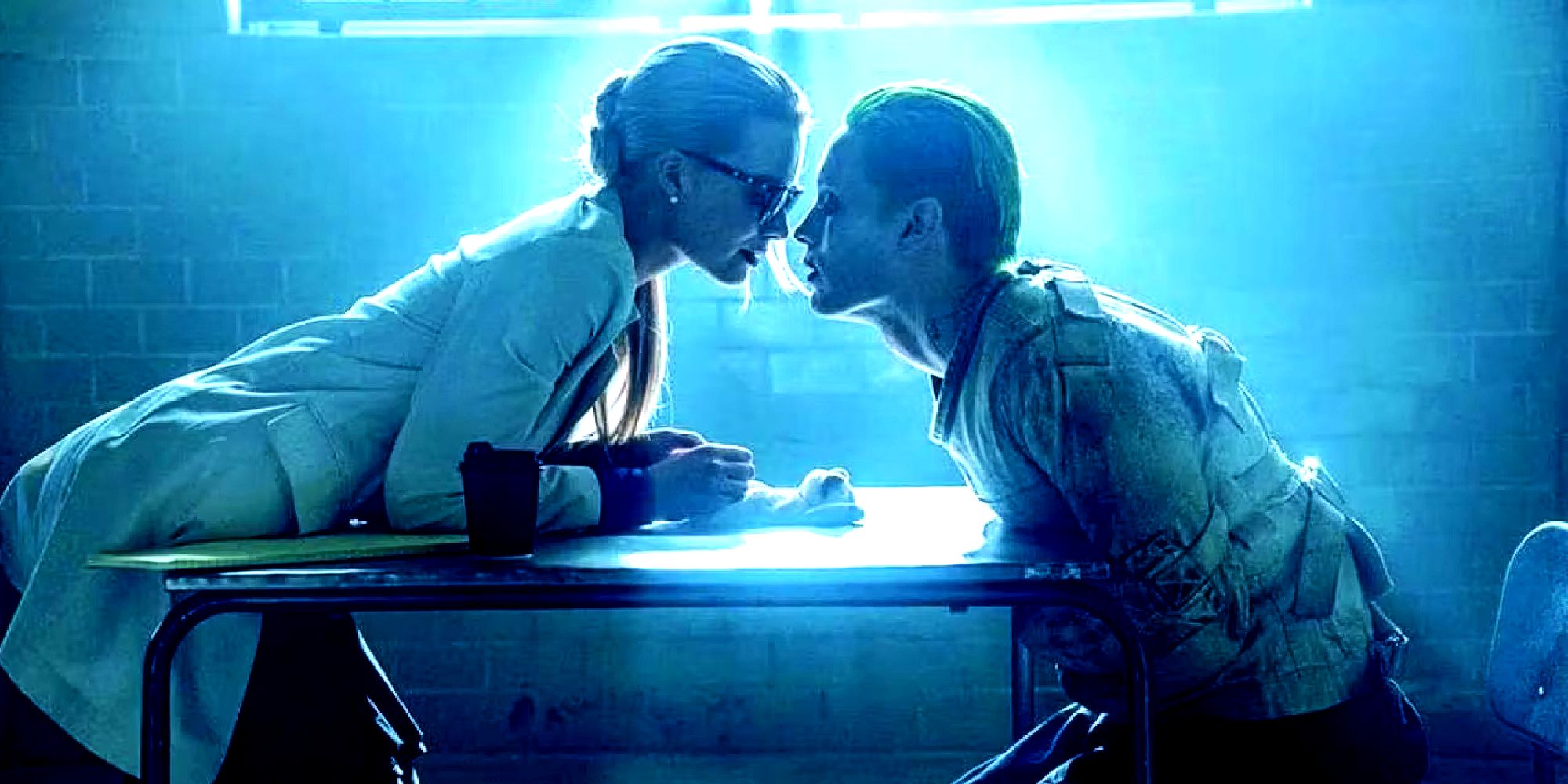 Margot Robbie's Harley Quinn Meets Jared Leto's Joker in Suicide Squad