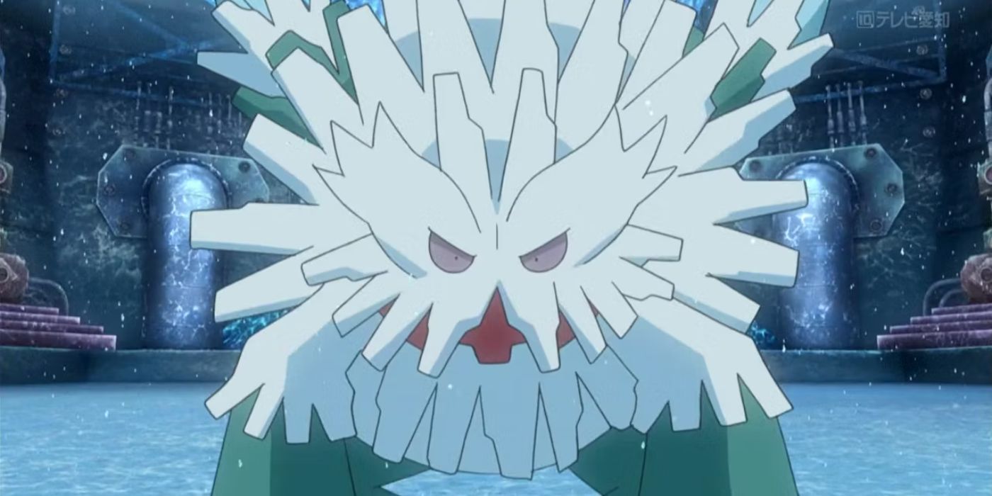 Mega Abomasnow in the Pokémon anime.