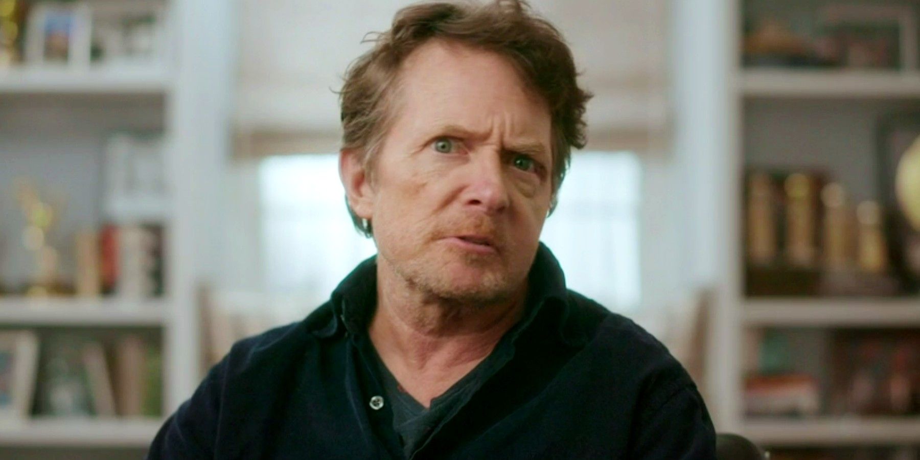 Michael J. Fox talking in Still documentary