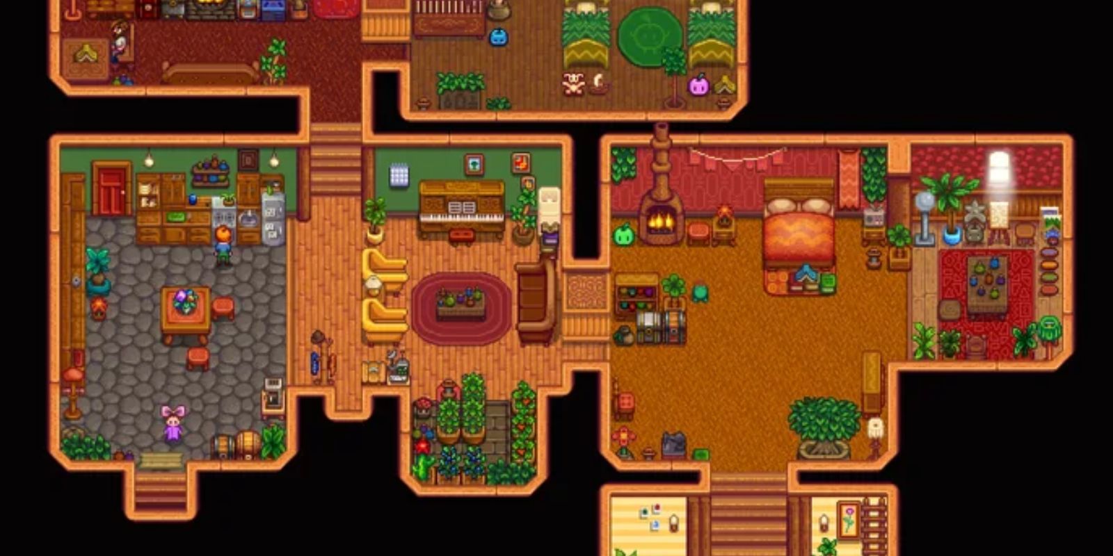 10 самых крутых проектов домов в Stardew Valley 1.6, созданных игроками