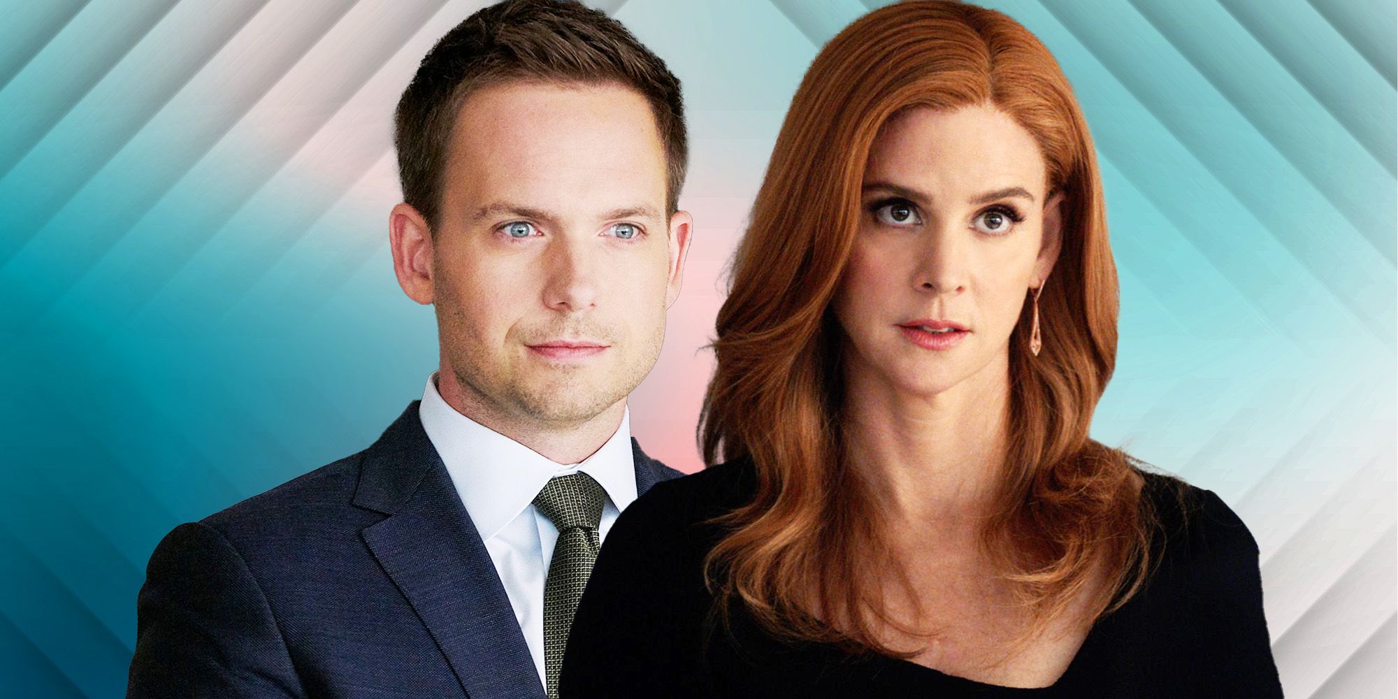 Custom image of Mike and Donna from Suits