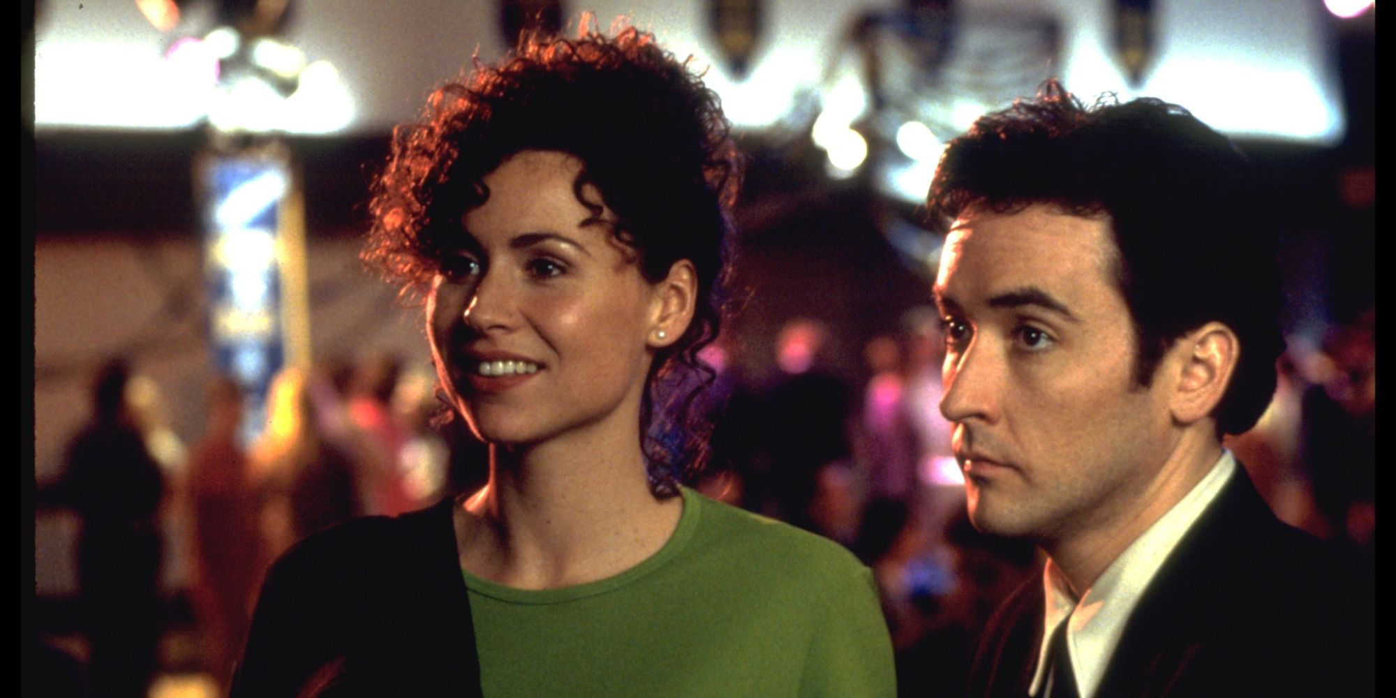 Minnie Driver e John Cusack em Grosse Point Blank