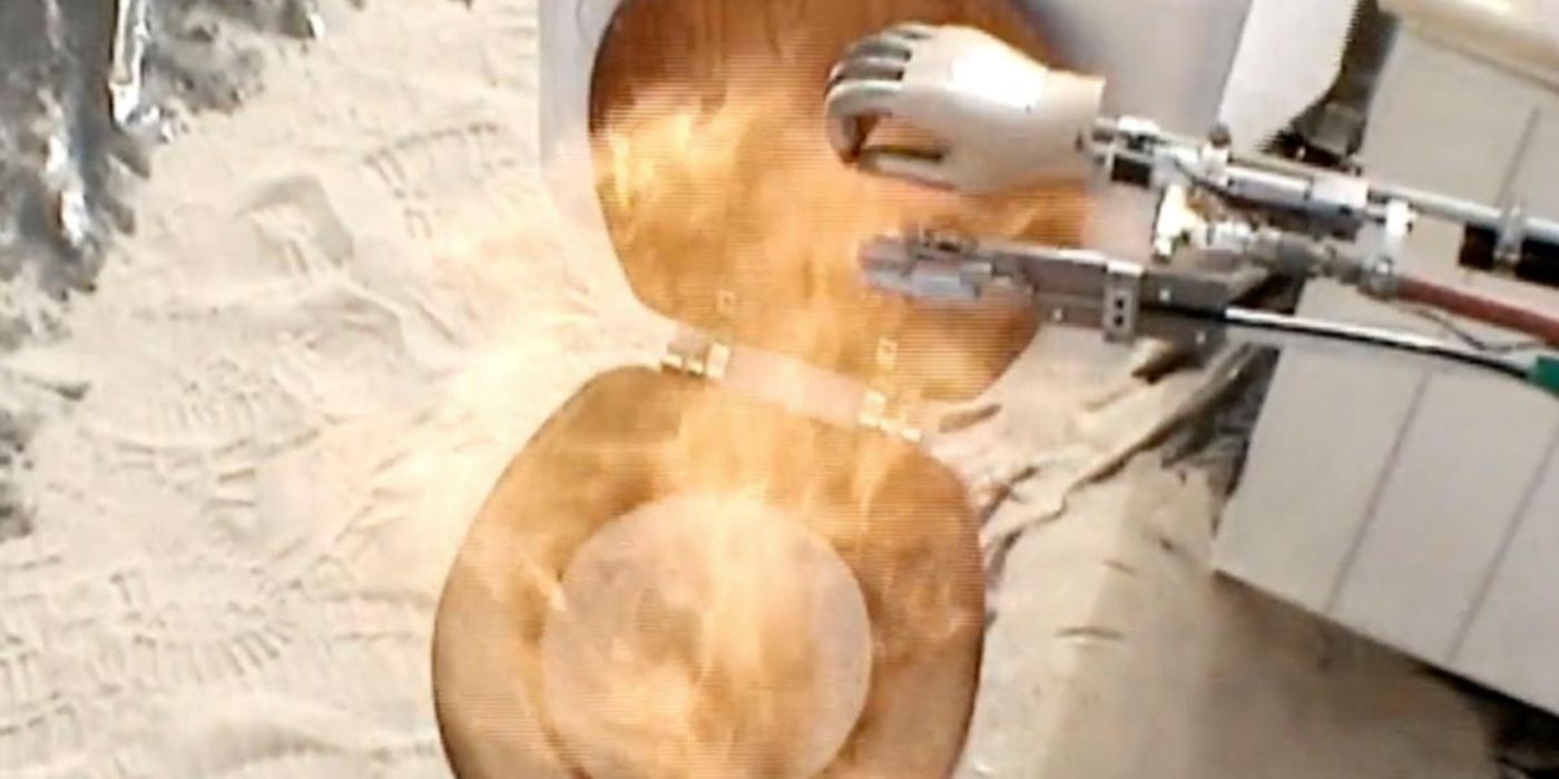 An exploding toilet in Mythbusters