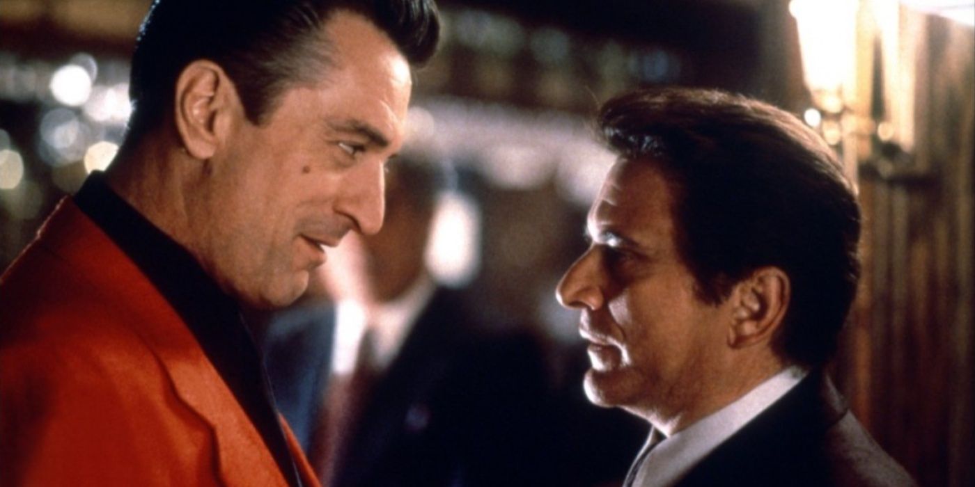 Ace (Robert De Niro) and Nicky (Joe Pesci) talking in Casino