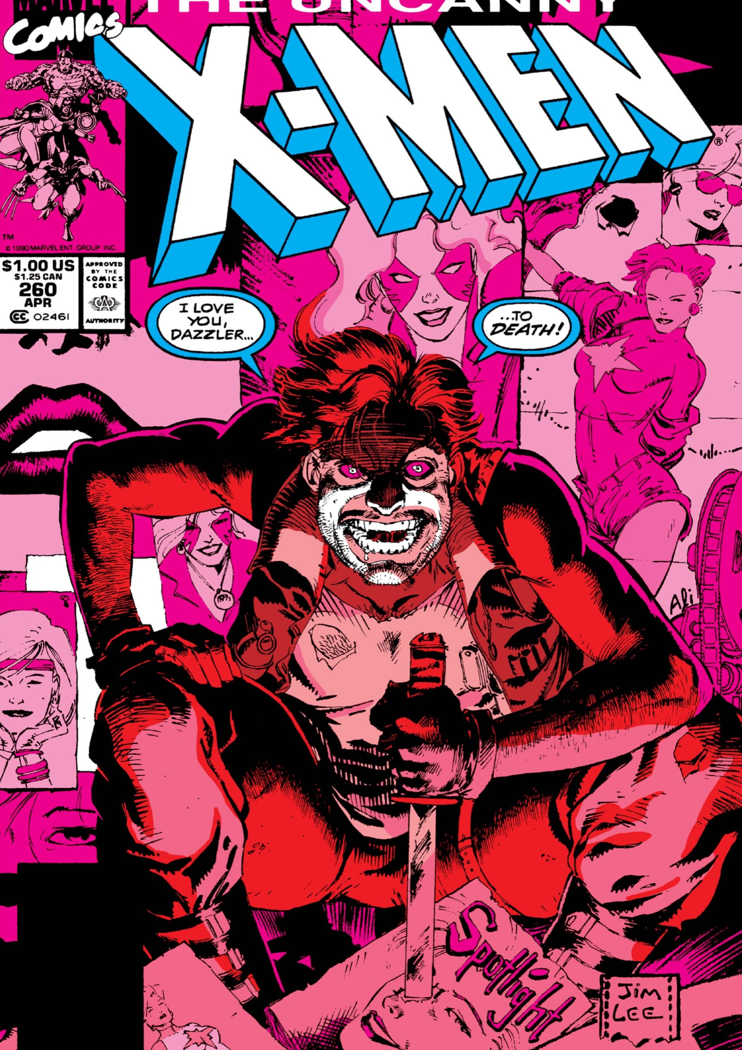 Capa de Uncanny X-Men #260