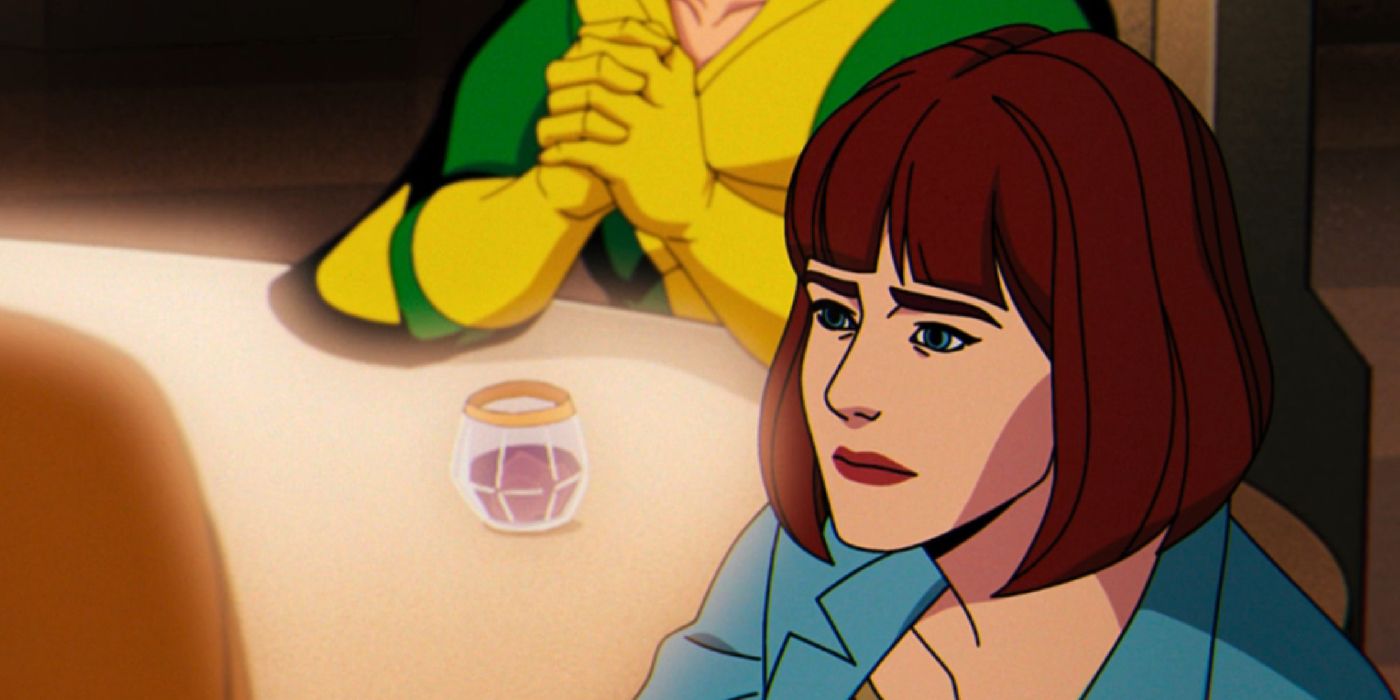 Moira MacTaggert sat next to Banshee in X-Men '97