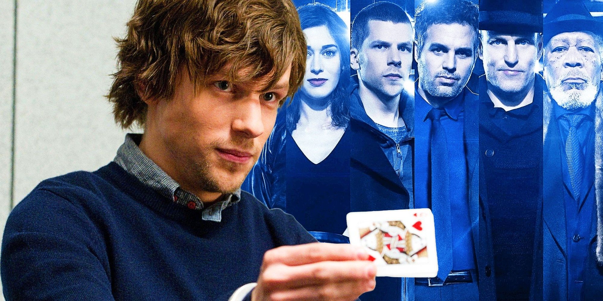 Jesse Eisenberg and Now You See Me 2 cast